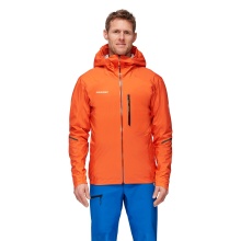 Mammut Wanderjacke Nordwand Light 3-Lagen Hardshell (wasserdicht, atmungsaktiv) orange Herren